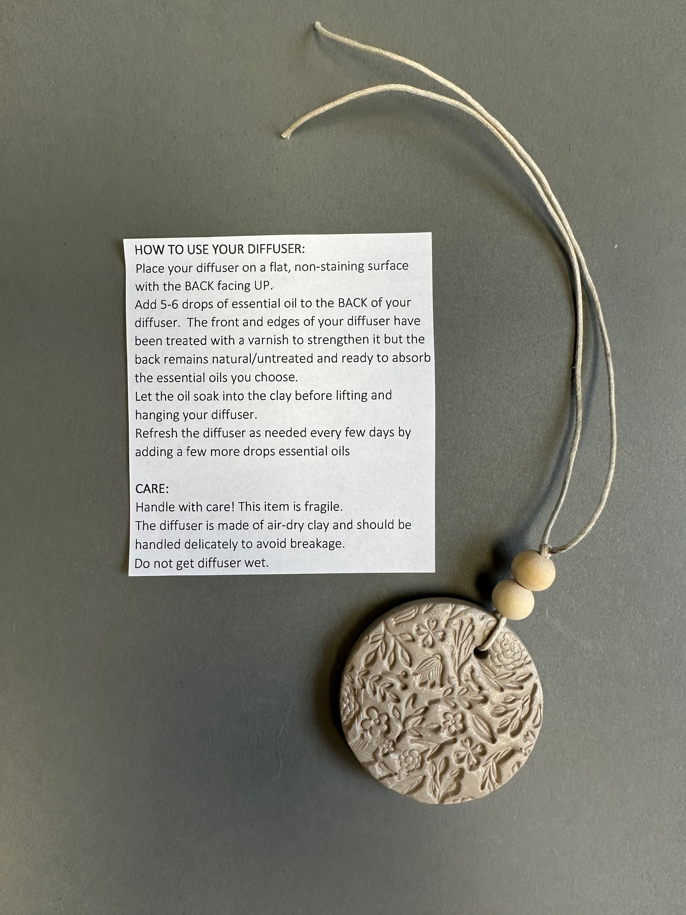 Clay Essential Oil Diffuser