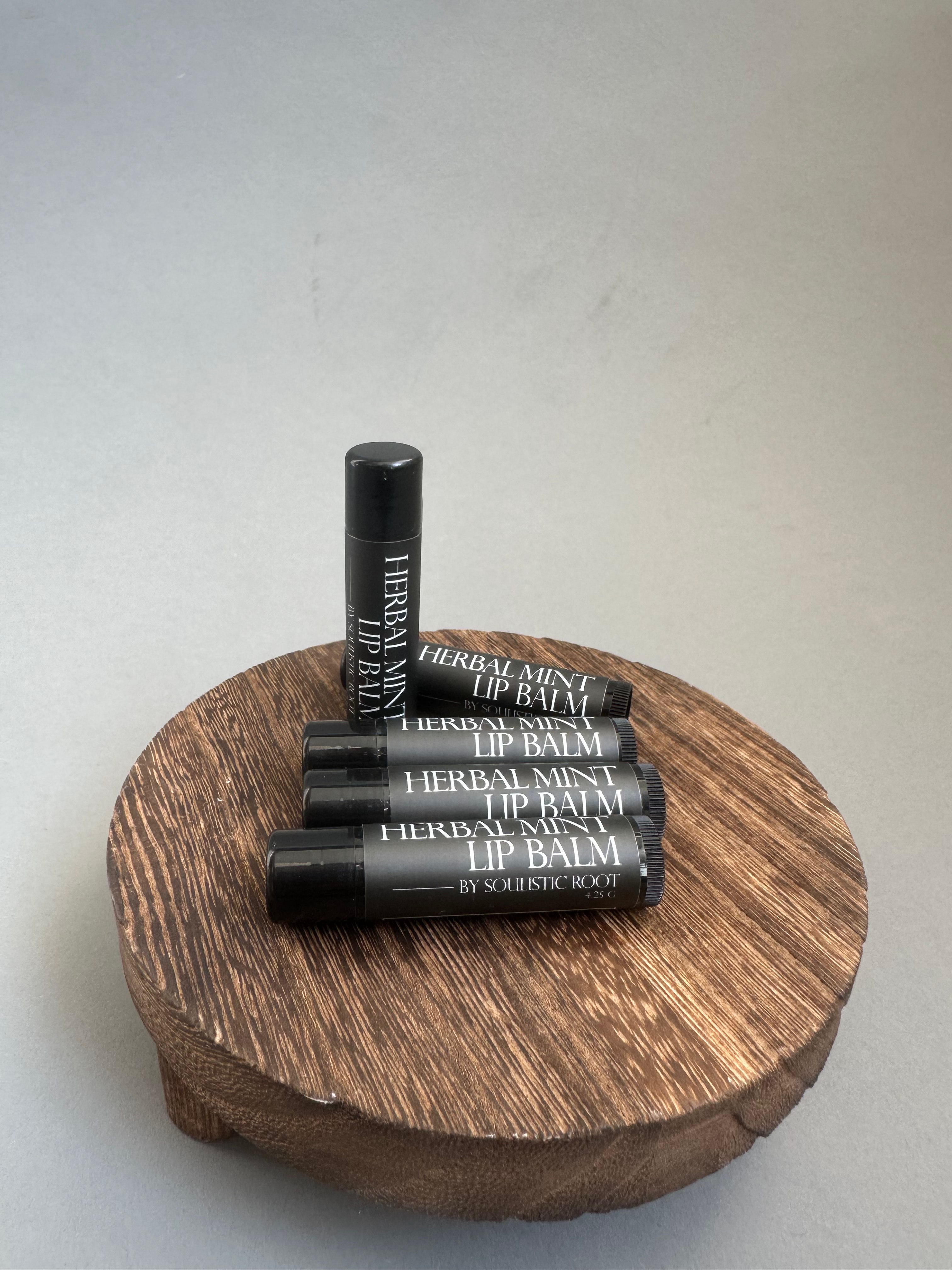 Lip Balm - Herbal Mint. Peppermint Lip Balm - Moisturizing