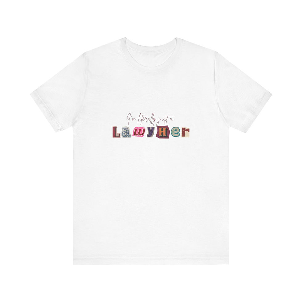 LawyHer Unisex Jersey Tee 