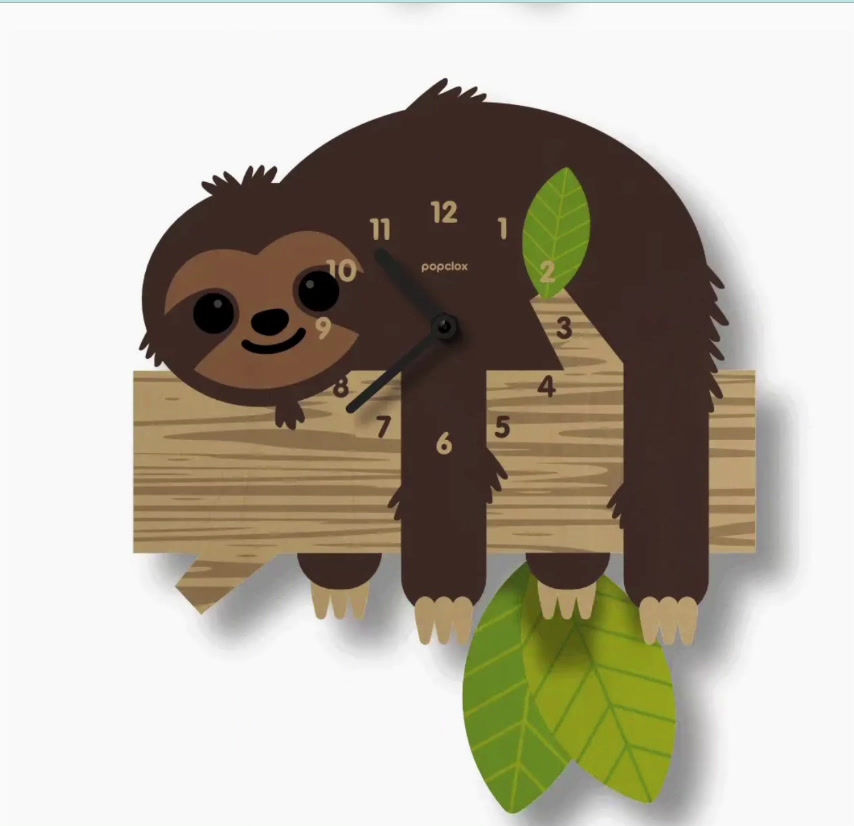 Thumbnail: Sloth Pendulum Clock - Wood Video