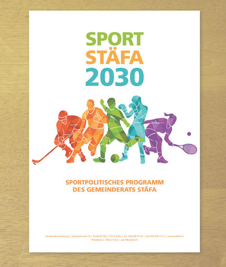 Broschüre für das sportpolitische Programm
des Gemeinderates Stäfa