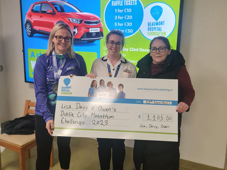 Lisa, Davy & Owen's Dublin Marathon