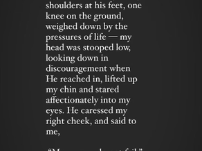 "MY PRAYERS DO NOT FAIL"