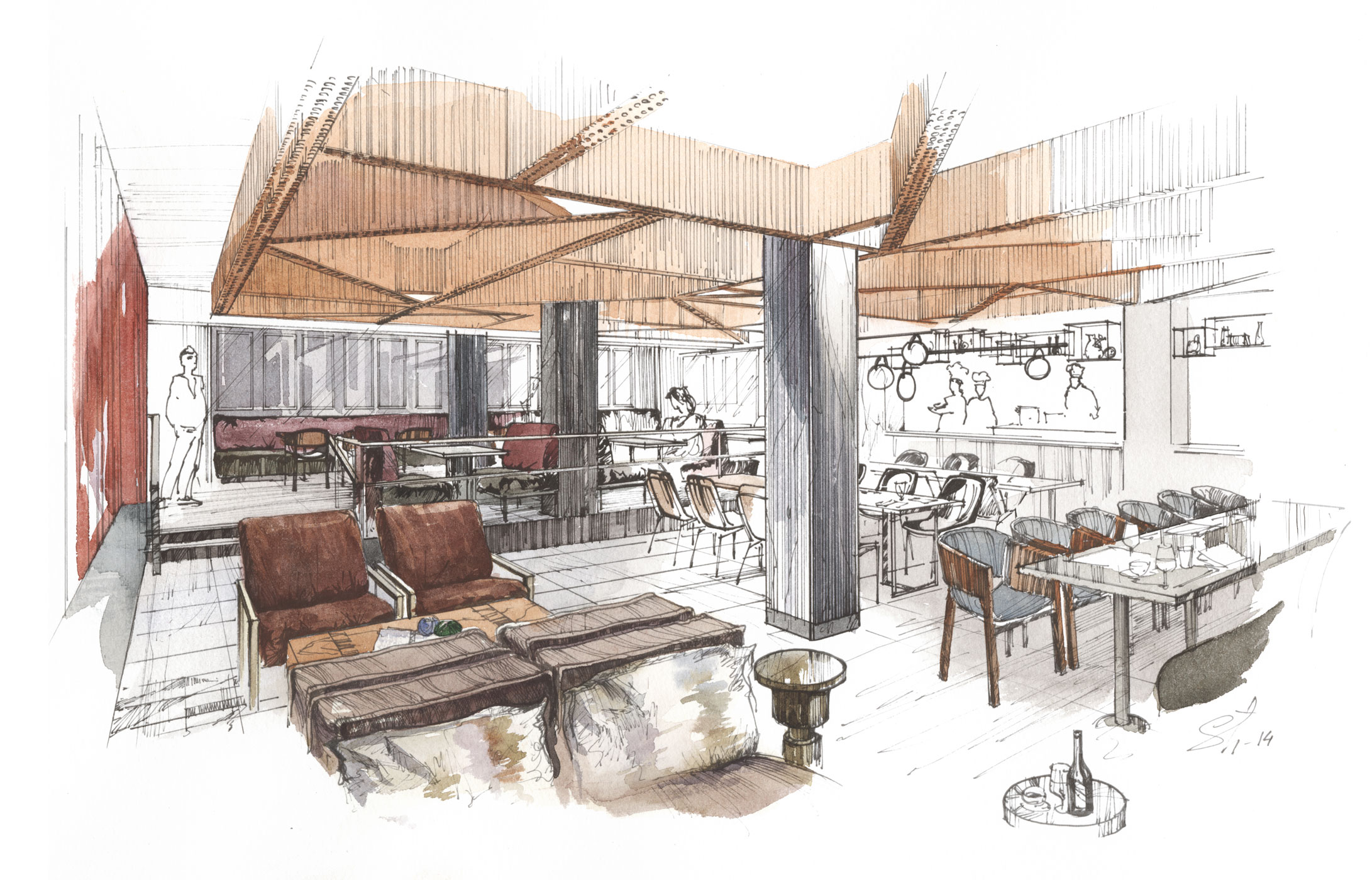 Architectural renderings