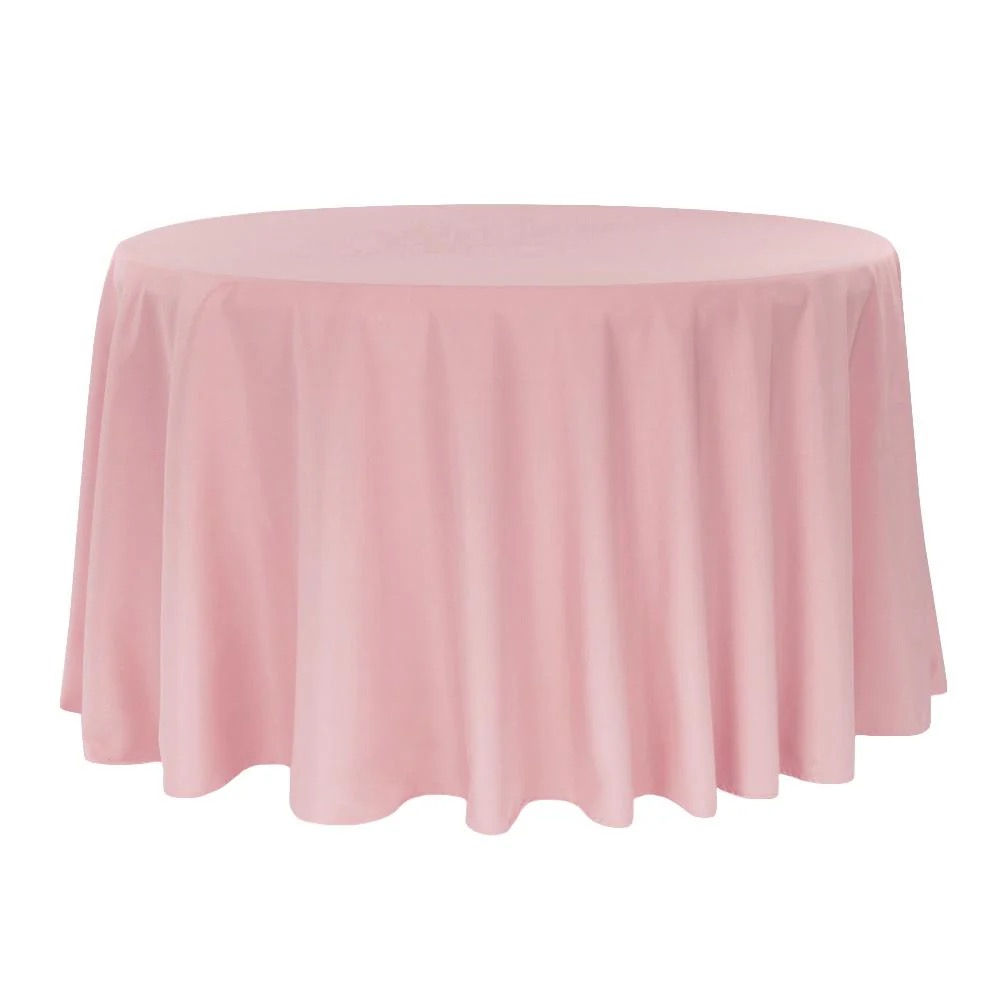 Dusty Rose/Mauve Polyester Tablecloth