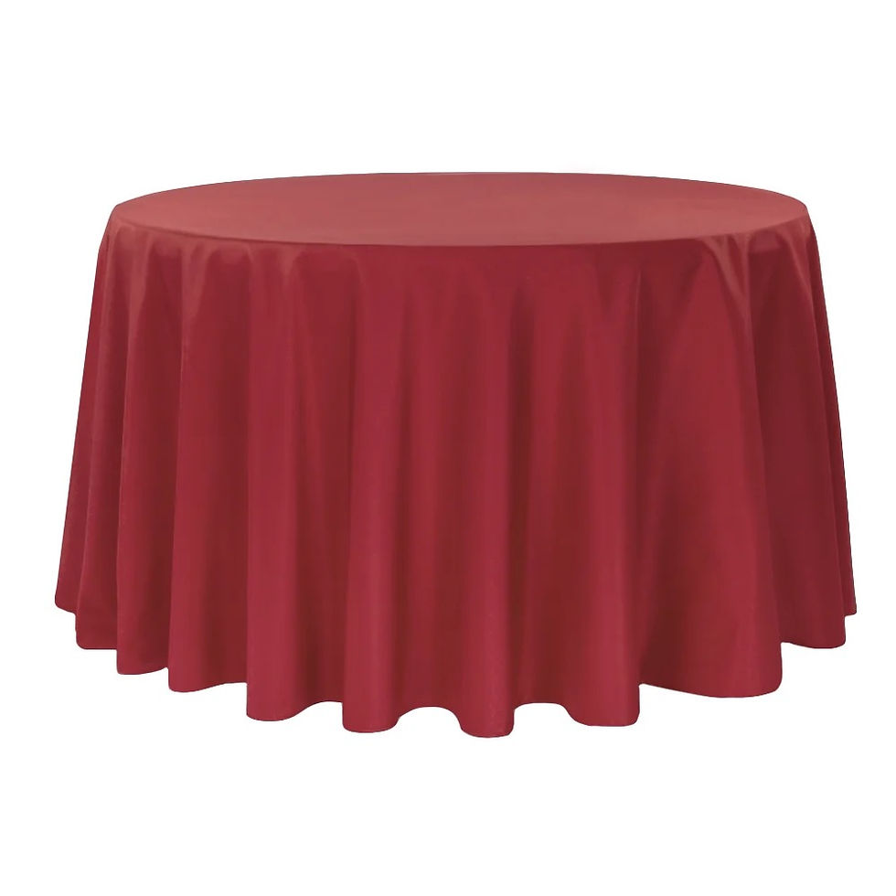 Thumbnail: Apple Red Polyester Tablecloth