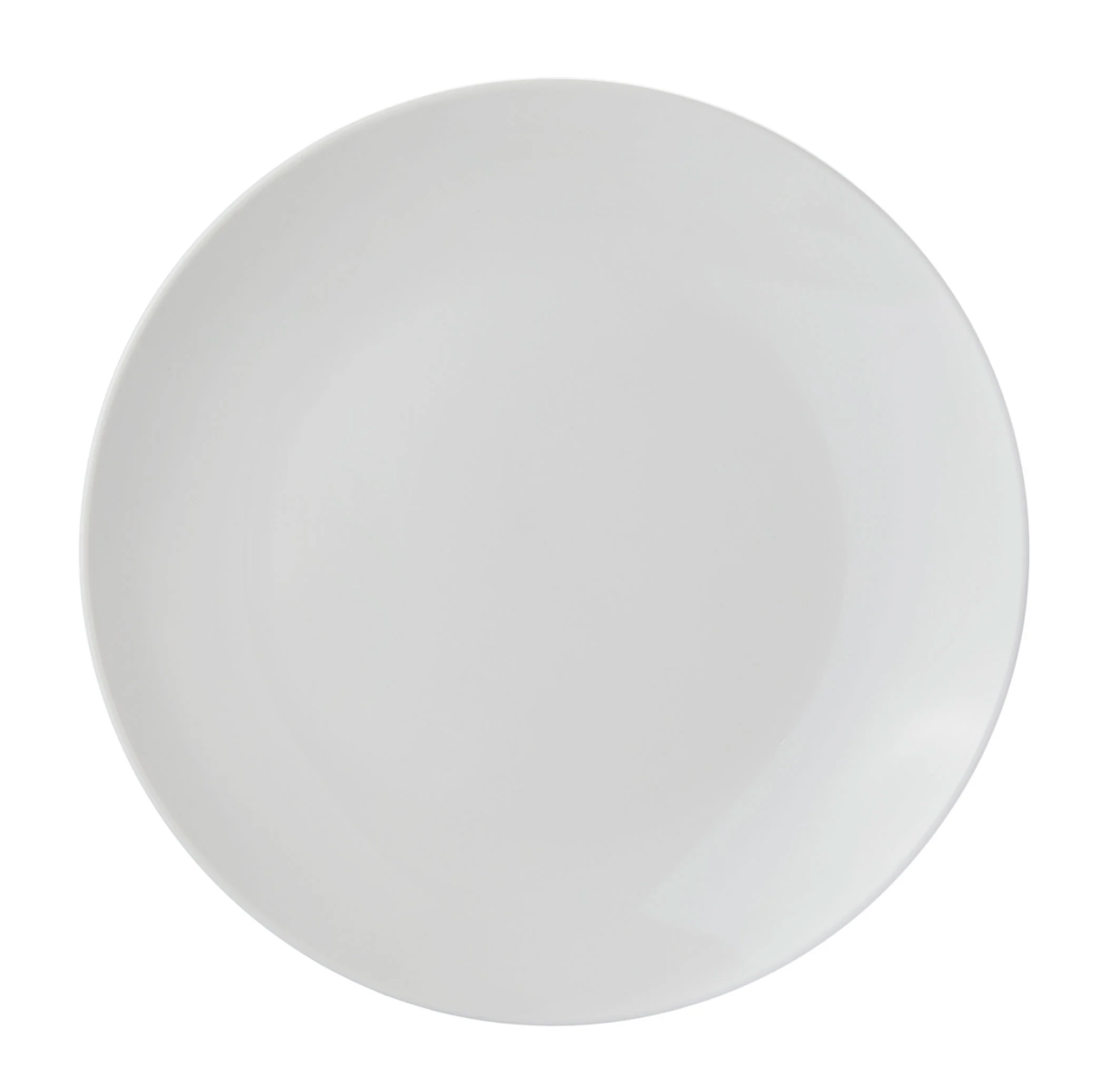 Simply White Round Dinner Plate
