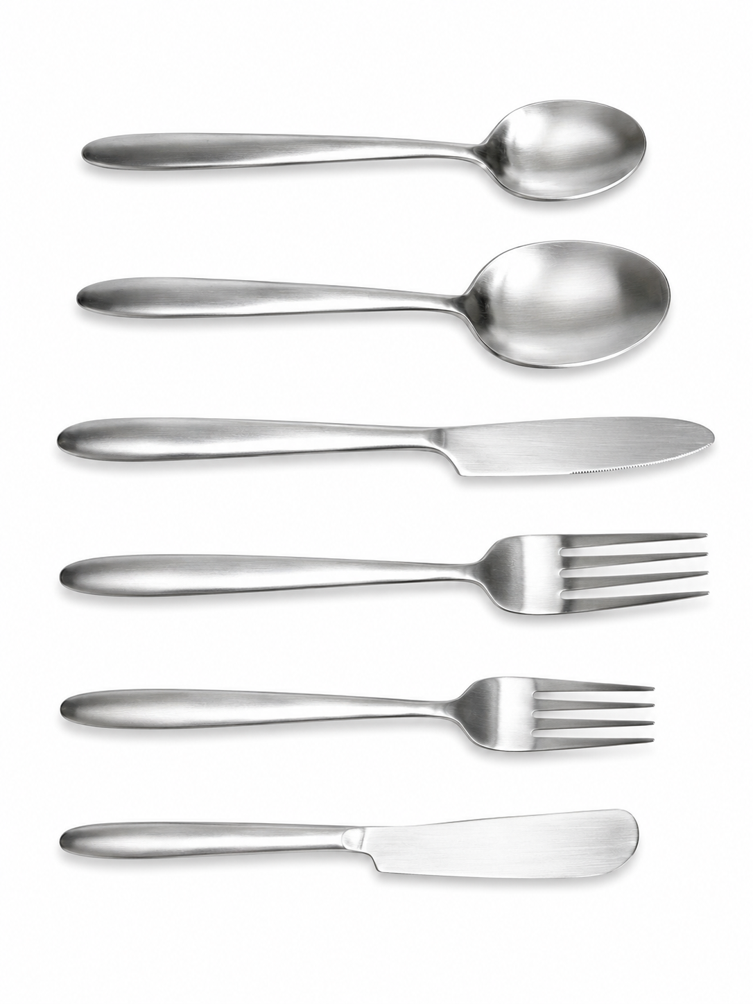 Brushed Stainless Flatware