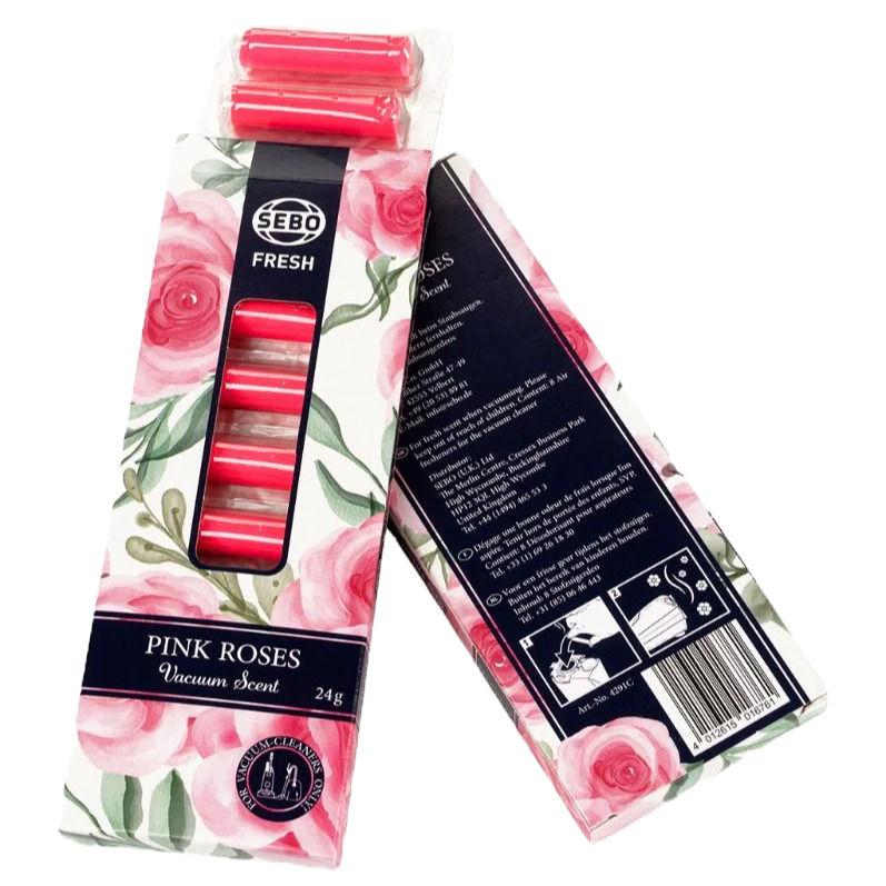 SEBO FRESH PINK ROSES - PACK OF 8