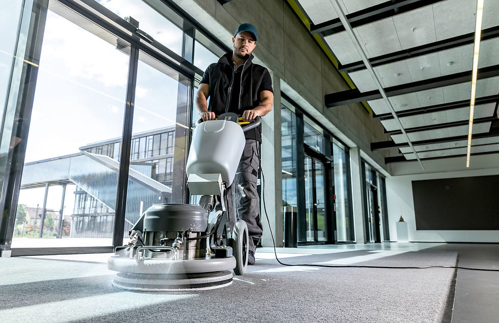 KARCHER BDS 43 ORBITAL FLOOR POLISHER - SINGLE DISC