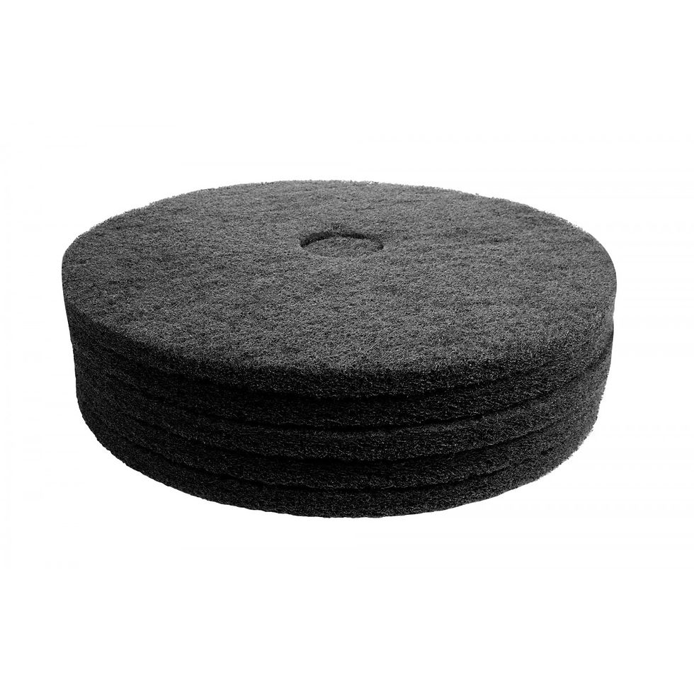 JOHNNY VAC FLOOR MACHINE PADS FOR STRIPPING - 5PCS