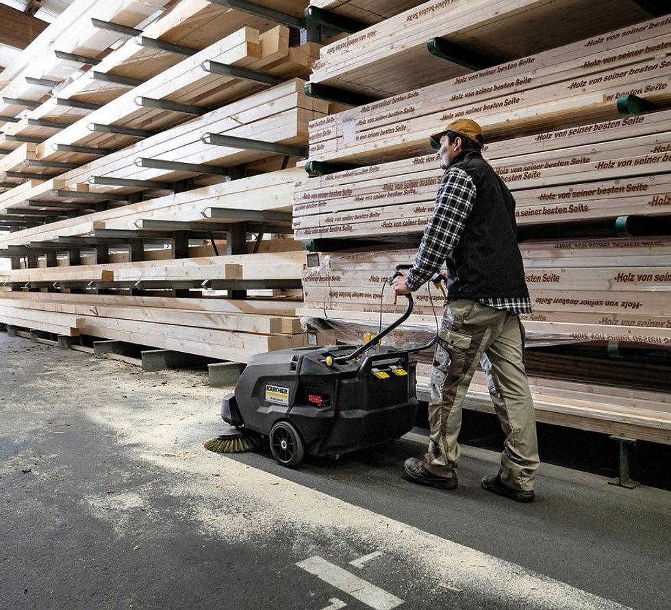 KARCHER KM 8550 W BP VACUUM SWEEPER