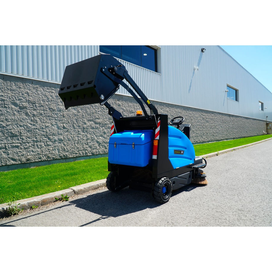 The JVC59SWEEPN is an industrial sweeper for the inside or the outside. This device refines the image of the pure sweeper in