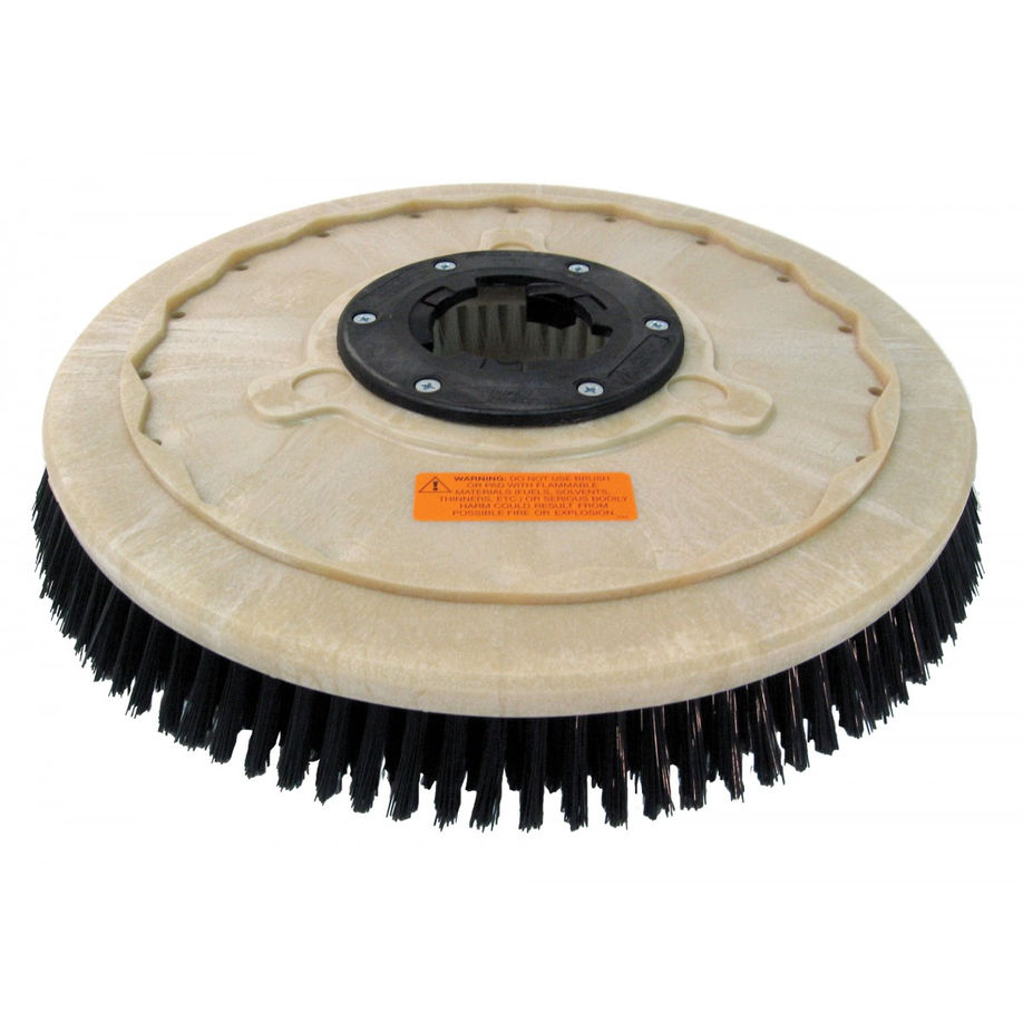 JOHNNY VAC 18 RIGID POLYESTER BRUSH WITH CLUTCH PLATE FOR JV20 FLOOR POLISHERS