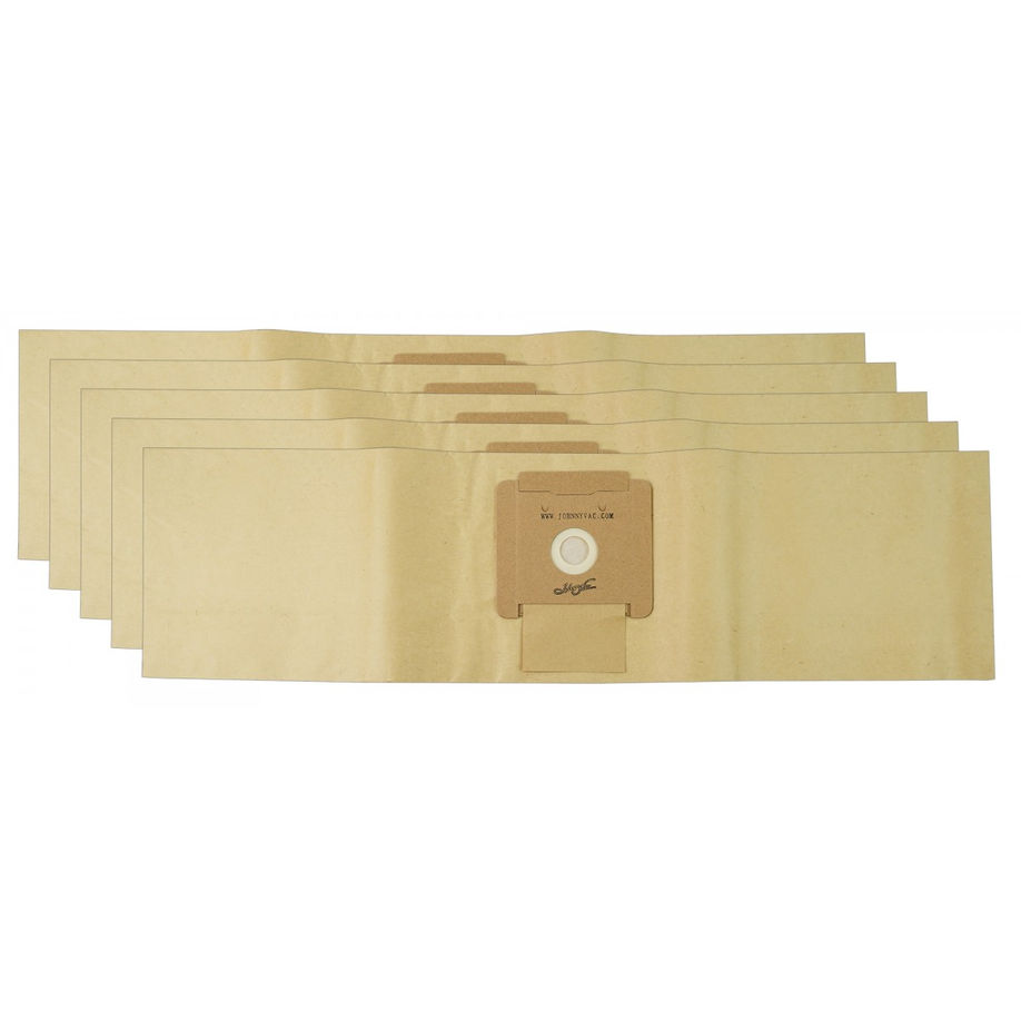 JOHNNY VAC PAPER BAG FOR AS6 VACUUM - 5 BAGS
