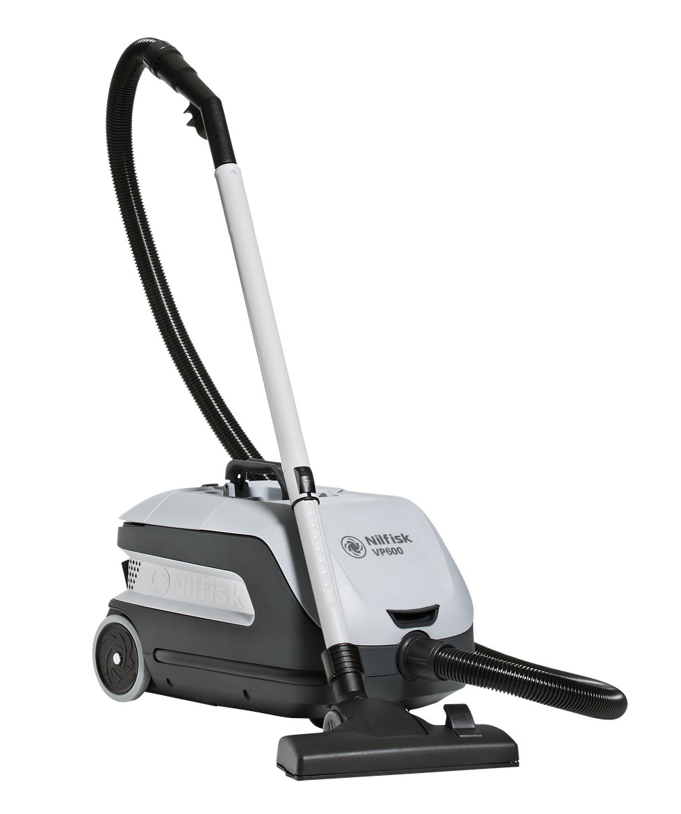 Nilfisk commercial canister vacuum cleaner