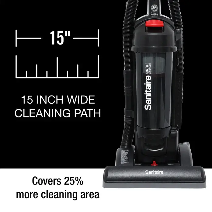 Thumbnail: Sanitaire Force QuietClean SC5845 Bagless Upright Vacuum
