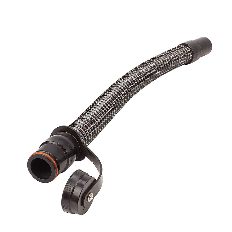 JOHNNY VAC BLACK DRAIN HOSE FOR JVC110RIDER AUTOSCRUBBER