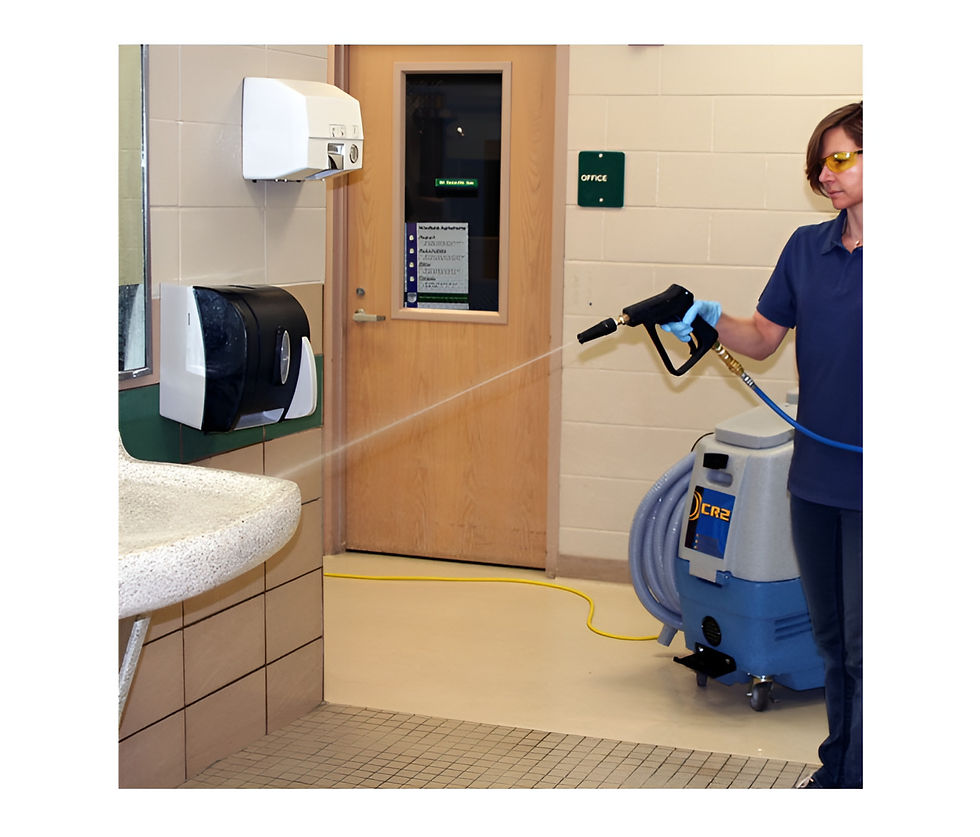 JOHNNY VAC EDIC CR2 RESTROOM CLEANING & RESTORATION SYSTEM