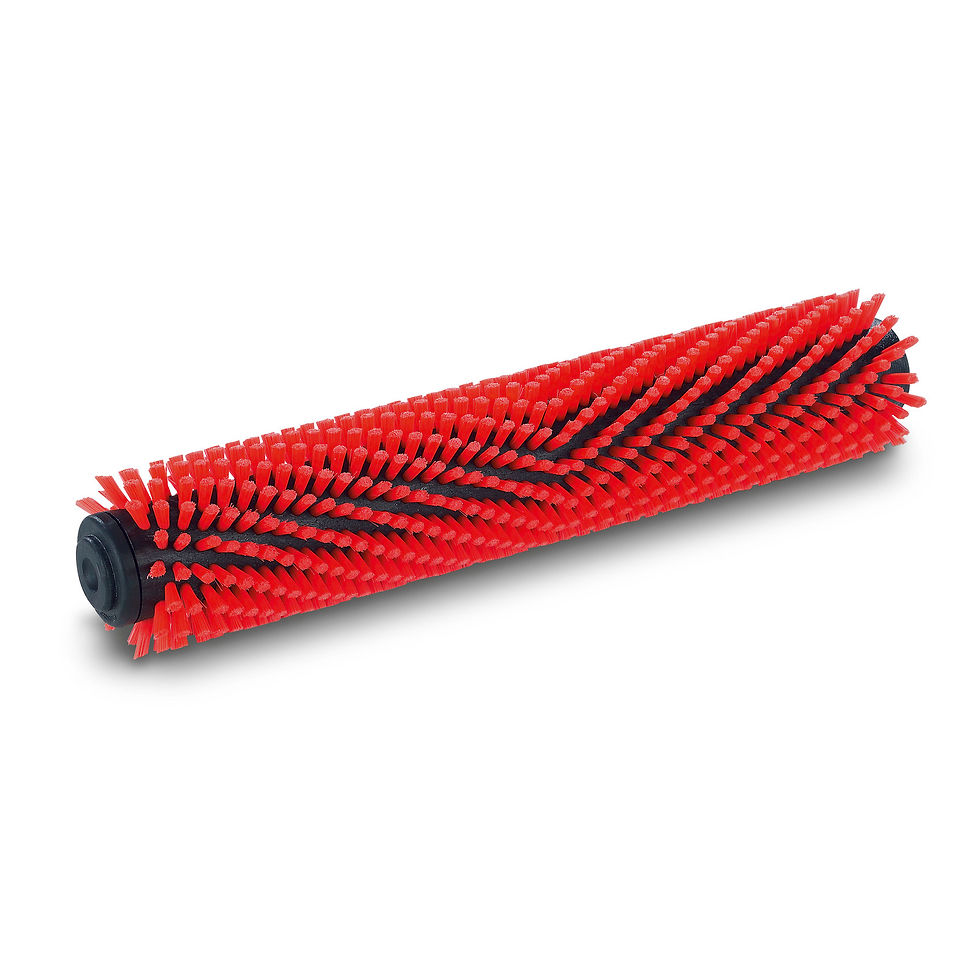 KARCHER ROLLER BRUSH, MEDIUM, RED, 300 MM