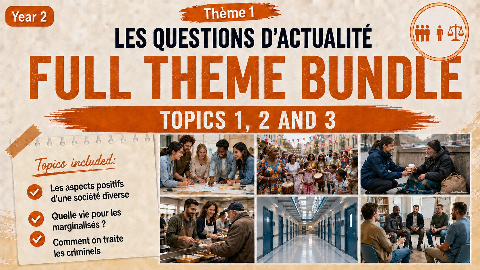 Year 2- Theme 1: Les Questions d'Actualité