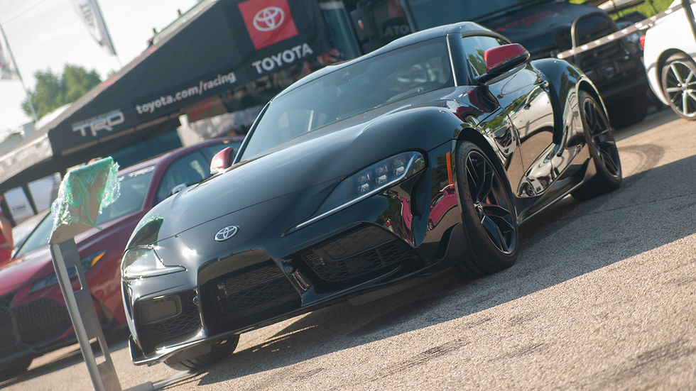 The returning Toyota Supra is powered by BMW's modern 3-liter straight six turbo.