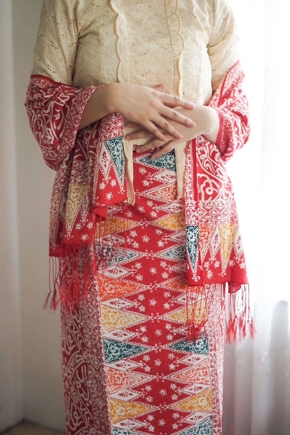 Kain dan Selendang Set