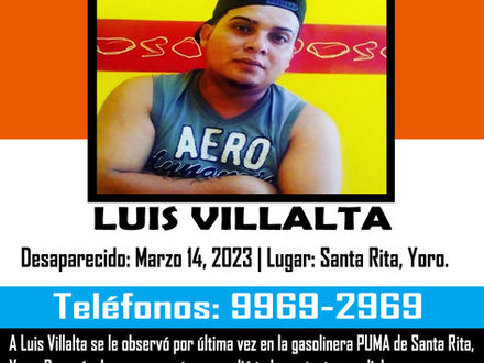 Identificado la persona que contrató al desaparecido Luis Villalta en Agua Blanca Sur, El Progreso,