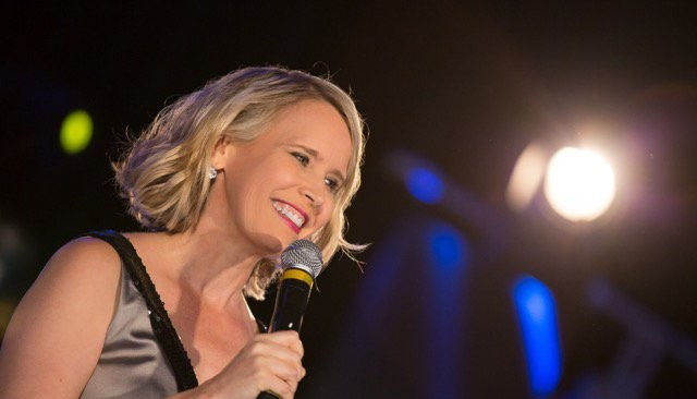 Karen Jacobsen singing
