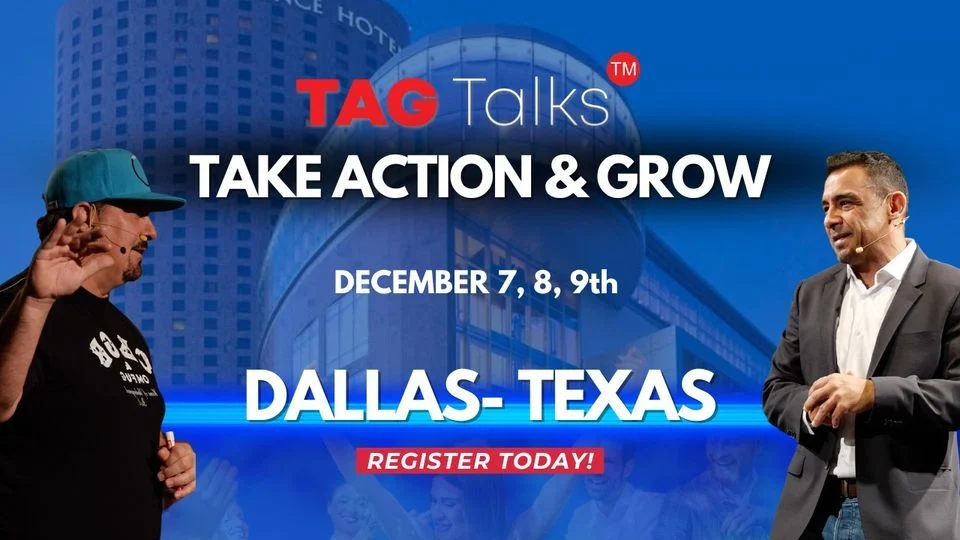TAG Talks Dec. 7,8,9 in Dallas, TX