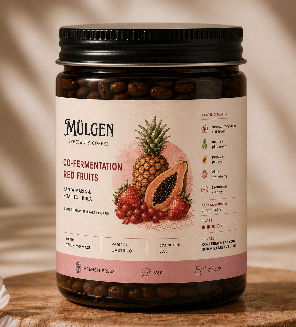 Colombia Red Fruits Co-Fermentation
