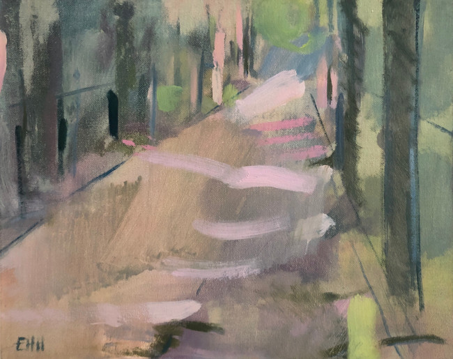 Finding the Light (view along an avenue at Chiswick House), 2021_©️ Emma Hill_IMG_9750.jpe