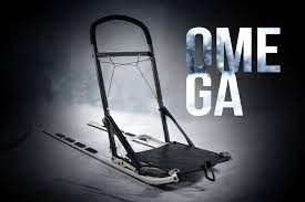 Trottinette des neiges Nahak modèle Omega pour y atteler 1 ou 2 chiens.