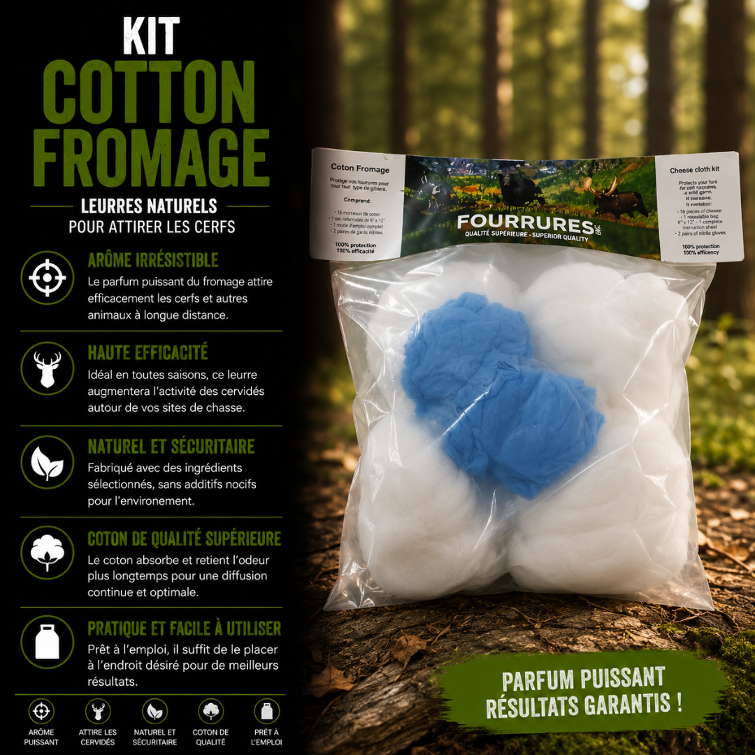 KIT COTON FROMAGE