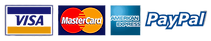 carte bleue acceptee, amex, cb, visa, paypal, mastercard