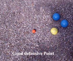 When the petanque jack is not the target in a game of boule Part 2