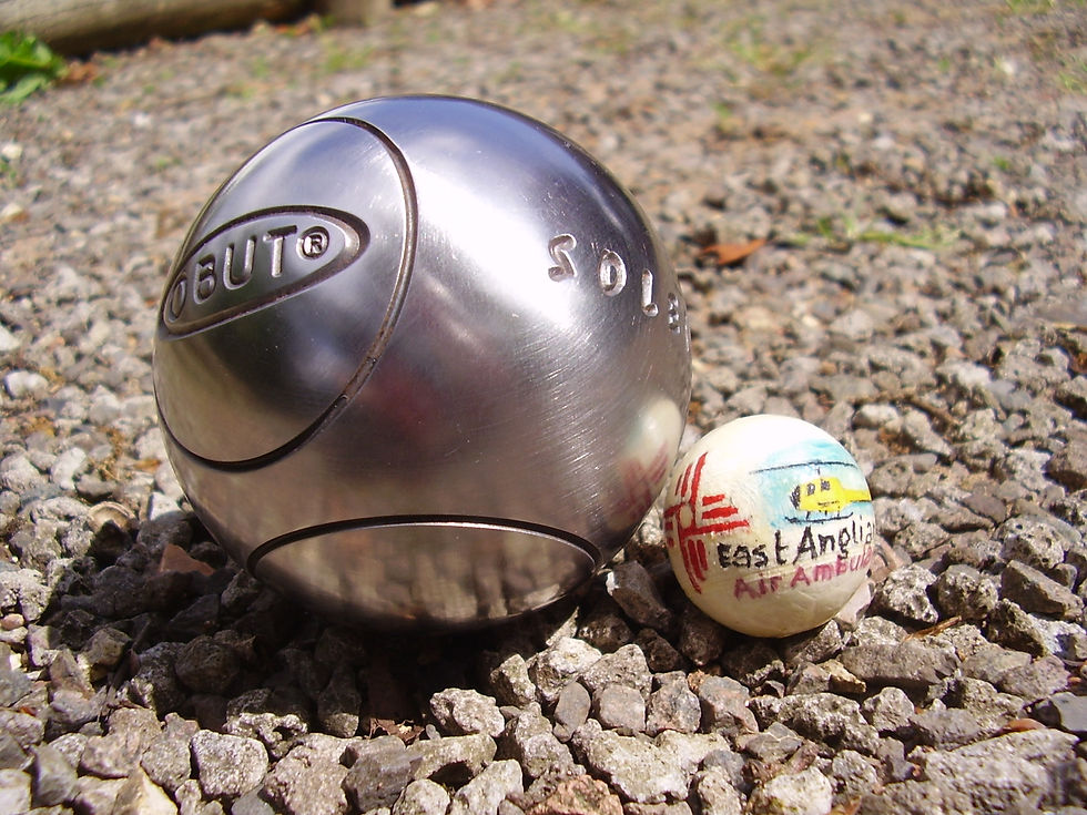 We are going to look carefully at the skill of pointing in Petanque