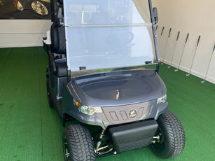 4-wheel disc brakes, 12” aluminum wheels, LED headlights, taillights, turn signals, side mirror with turn signal, seat belts, back up camera, electromagnetic parking brake.