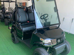 4-wheel disc brakes, 12” aluminum wheels, LED headlights, taillights, turn signals, side mirror with turn signal, seat belts, back up camera, electromagnetic parking brake.