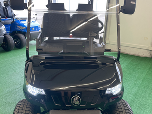 4-wheel disc brakes, LED headlights, taillights, turn signals, side mirror with turn signal, seat belts, back up camera, electromagnetic parking brake.