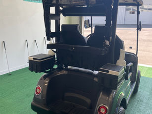 Dual coolers, golf club cover, lighted license plate holder, high speed rear end.