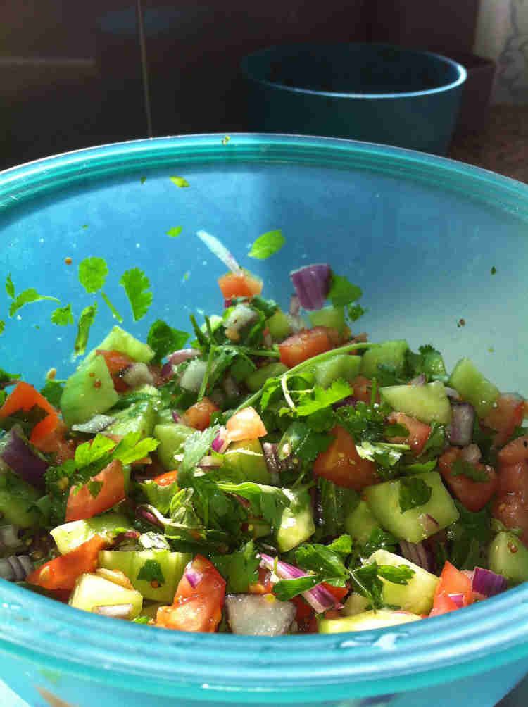 סלט ירקות דיאטטי