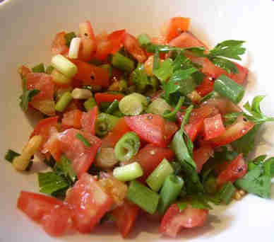 סלט עגבניות דיאטטי של אהרוני