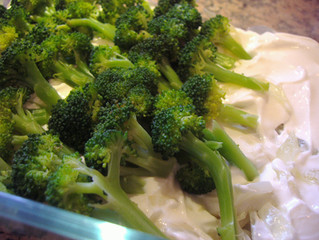 פשטידת ברוקולי דיאטטית (6 מנות, כל מנה כ- 230 קלוריות)