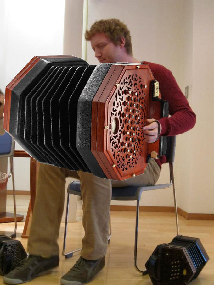 CORMAC BEGLEY UNVEILS NEW 'LOW-LOW D' CONCERTINA
