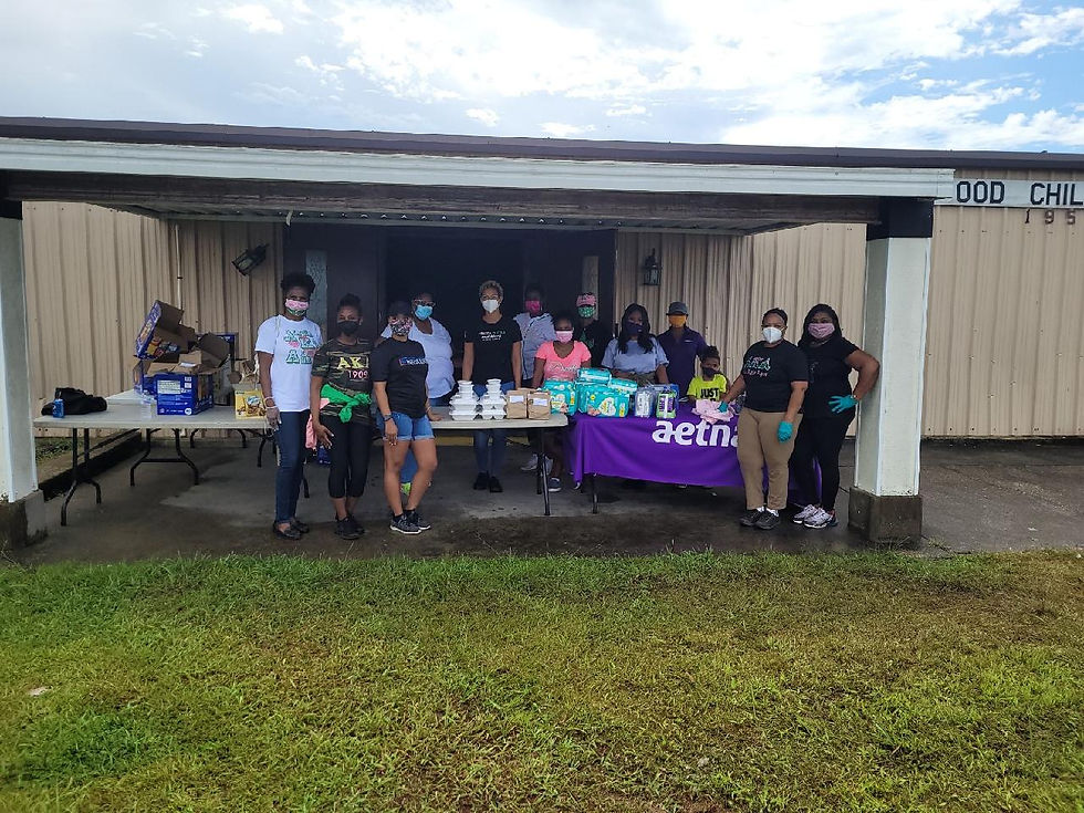 Hurricane Ida Relief Service Projects