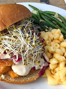 sweet potato slider