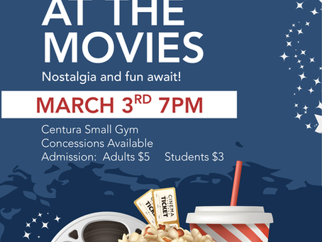 Mark Your Calendars for "A Night at the Movies"