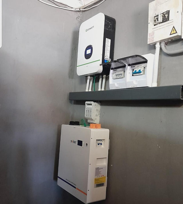 Growatt Inverter and Lithium Battery