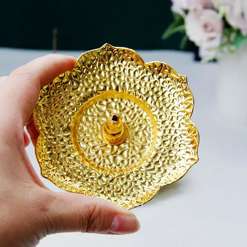 Thumbnail: Floral Incense Burner Tray for Aromatic Home Decor